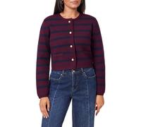Scotch & Soda Sweater Winetasting/ Sky Captain Stripe size L | Cardigans Outlet | Women | Red L