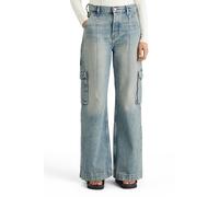 Scotch & Soda The Deep Low Rise Loose Cargo Jeans -rolling Road size W25L32 | Cargo pants Outlet | Women W25L32