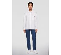 Scotch & Soda The Free Spirit Peace Bird Poplin Shirt White size 36 | Longsleeves Outlet | Women | White 36