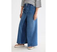 Scotch & Soda The Wave Custom Cropped Wide Leg Jeans - Art From The Heart size W26 | Wide Pants Outlet | Women W26
