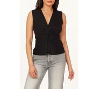 Scotch & Soda Twist Cut & Sew Shell Black size S | Tank Tops Outlet | Women | Black S