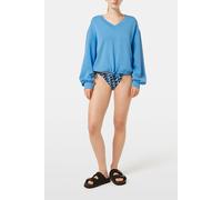 Scotch & Soda V-neck Modal Sweatshirt Aqua Blue size M | Longsleeves Outlet | Women | Cyan M