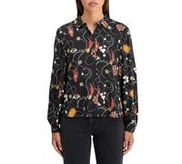 Scotch & Soda Viscose Printed Balloon Sleeve Shirt Free Mind size 38 | Button-Down Shirts Outlet | Women 38