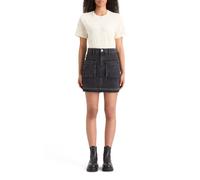 Scotch & Soda Washed Black Denim Mini Skirt With Cargo Pockets City Buzz size XL | Denim Skirts Outlet | Women | Black XL