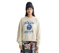 Scotch & Soda Washed Oversized Fit Graphic Sweatshirt