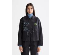 Scotch & Soda Washed Workwear Jacket Charcoal Art size S | Light Jackets Outlet | Women | Black S
