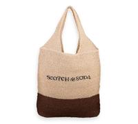 Scotch & Soda Women Oversized Straw Bag Shopper, Natural, N/V