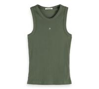 Scotch & Soda Womens Bib Racer Top Tank, Thyme U360, L UK