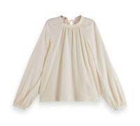 Scotch & Soda Womens Bow Detail Top, Soft Ice, 16 UK