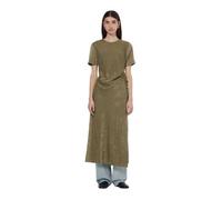 Scotch & Soda Women's Crushed Satin Wrap Dress Casual, Washed Military, 10
