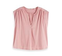 Scotch & Soda Womens Drapey V-Neck T-Shirt, Burnished Lilac U633, S UK