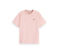Scotch & Soda Womens Left Chest Artwork T-Shirt, Barely There, XS UK
