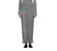 Scotch & Soda Women's Maxi Ribbed Knitted Skirt Skirt, Black 001,