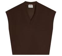 Scotch & Soda U9e01312t Short Sleeve Sweatshirt Brown L Woman