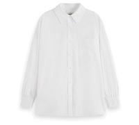 Scotch & Soda Women's Regular-fit Girlfriend Shirt, Pastel White, 42 in