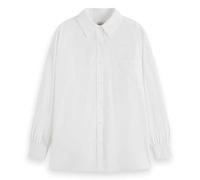 Scotch & Soda Women's Regular-fit Girlfriend Shirt, Shirting Blue, 40 in