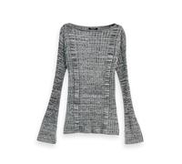Scotch & Soda Women's Ribbed Knitted Pullover Sweater, Black, M