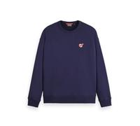 Scotch & Soda Women's The Free Spirit Peace Bird Fitted Sweatshirt, Navy, S
