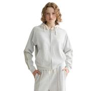 Scotch & Soda Women's Zip Through Interlock Hoodie Hooded Sweatshirt