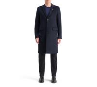 Scotch & Soda Wool Classic Overcoat Night size L | Single Breasted Coats Outlet | Men | Black L