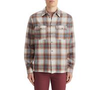 Scotch & Soda Yarn Dye Flannel Check Shirt Sand Blue Check size M | Casual Shirts Outlet | Men | Brown M