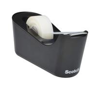 Scotch Tape Dispenser C18, Black + Magic Tape, 1 Roll, 19 mm x 33 m