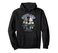 Scotch Terrier Dog Mug Love Coffee Scotland Flag Pullover Hoodie