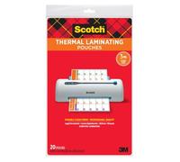 Scotch Thermal Laminating Pouches, 8.9 x 14.4-Inches, Legal Size, 20-Pack (TP3855-20)