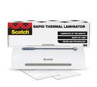 Scotch Thermal Laminator, 2-Roller System with Never Jam Technology, Includes 2 Laminating Pouches, 8.9 x 11.4 in (TL909X)