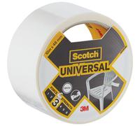 Scotch Universal Duct Tape - 1 Roll, 10 m x 48 mm, Indoor Use, Strong Adhesive, Durable, Waterproof for Long-Lasting Repairs