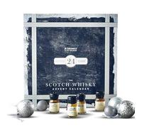 Scotch Whisky - 24 Day Advent Calendar | 24 x 3cl | 24 Wax Sealed Drams Of The Finest Scotch Whiskies | Discover Peaty Treats to Rare Editions; Beautiful Blends to Complex SIngle Malts