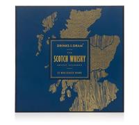 Scotch Whisky Advent Calendar 2024 | Drinks by the Dram | 25 x 30ml Whisky Drams | Includes Glenfiddich, Glenfarclas, Balvenie and more | Single Malt, Blended, Grain