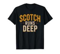 Scotch Whisky Blood Single Malt Through Identity Born T-Shirt