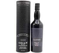 Scotch Whisky Oban - Game Of Thrones - Nights Watch - Whisky 70cl