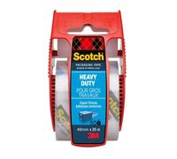 ScotchÃƒâ€šÃ‚Â® Heavy Duty Packaging Tape Transparent 48 mm x 20 m 1 Roll in Hand Dispenser/Pack