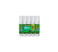 ScotchÂÃ Solvent-Free Permanent Glue Sticks - Pack of 5 x 8g Glue Sticks - Ideal for Paper, Fabric and Lightweight Items