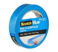 ScotchBlue Multi-Surface Premium Masking Tape, 24mm x 41m, 1 Roll/Pack - Scotch Adhesive Blue Painters Tape, For Painting and Decorating, Indoor & Outdoor, Sticks Well, 100% PEFC