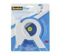 ScotchBlue Masking Tape Applicator with 1 Roll (36mm x 18.2m) - Multi-Surface Painter’s Tape with Easy-Grip Tool for Precise Application on Trim, Skirting Boards, Windows & Door Frames