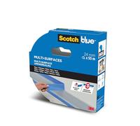 ScotchBlue Multi-Surface Masking Tape, 24 mm x 55 m, 1 Roll/Pack, 100% PEFC, SGSCH-PEFC-COC-110078