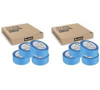 ScotchBlue Multi-Surface Premium Masking Tape, 36 mm x 41 m, 4 Rolls/Case - Scotch Adhesive Blue Painters Tape, For Painting and Decorating, Indoor & Outdoor, Sticks Well, 100% PEFC (Pack of 2)