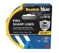 Scotchblue Pro Sharp Lines Blue Masking Tape (L)41M (W)36mm