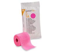 Scotchcast Plus Cast Tape 2 Inch X 12 Foot Fiberglass Bright Pink, 82002X - ONE ROLL
