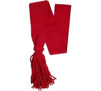 Scotclans Imperial Kilt Products British Military Forces Sash With Tassel/Cadet Forces Sash - Shoulder Sash Red - Ceremonial & Dress Uniform Accessory - British Army Wool Sash (Red, 32 Inch)