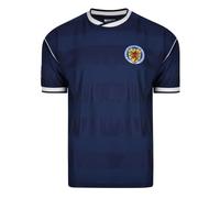 Score Draw Retro Scotland 1986 Shirt Navy
