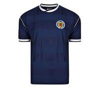 Scotland 1986 Retro Football Shirt Navy Small Polyester