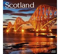 Scotland 2026 Calendar | Square Wall Calendar | Travel Gift | Plastic Free Packaging | by Avonside Publishing
