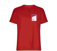 Scotland 92 Away Classic Football Shirt Team Colours Frame Men's T-Shirt - Red / S
