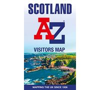 Scotland Az Visitors Map by AZ Maps Paperback Book