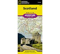 Scotland Adventure Map by National Geographic - Waterproof Travel Map Featuring Highlands, Isle of Skye, Edinburgh, NC500 & National Parks: Travel ... Map (National Geographic Adventure Map)