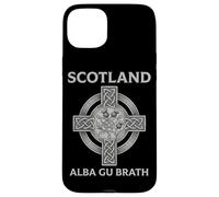 Scotland Alba Gu Brath Celtic Cross Thistle Gaelic Case for iPhone 15 Plus
